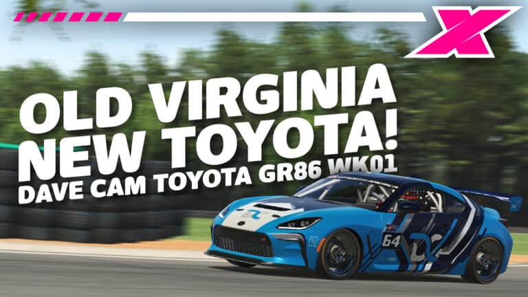 Dave Cam's GR86 Cup Series - Week 1 at VIRginia Int'l Raceway