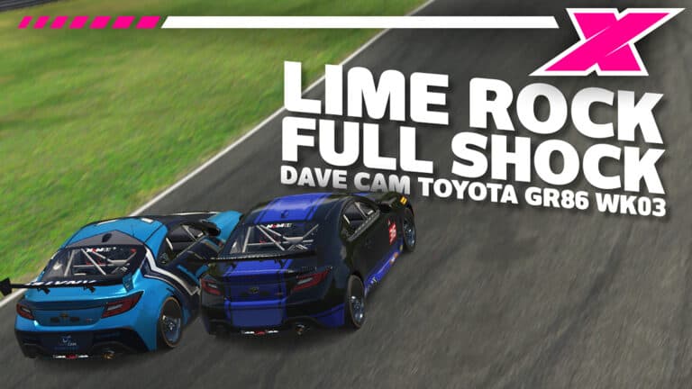 Dave Cam takes on iRacing's GR86 Cup - Week 3 at Lime Rock Park