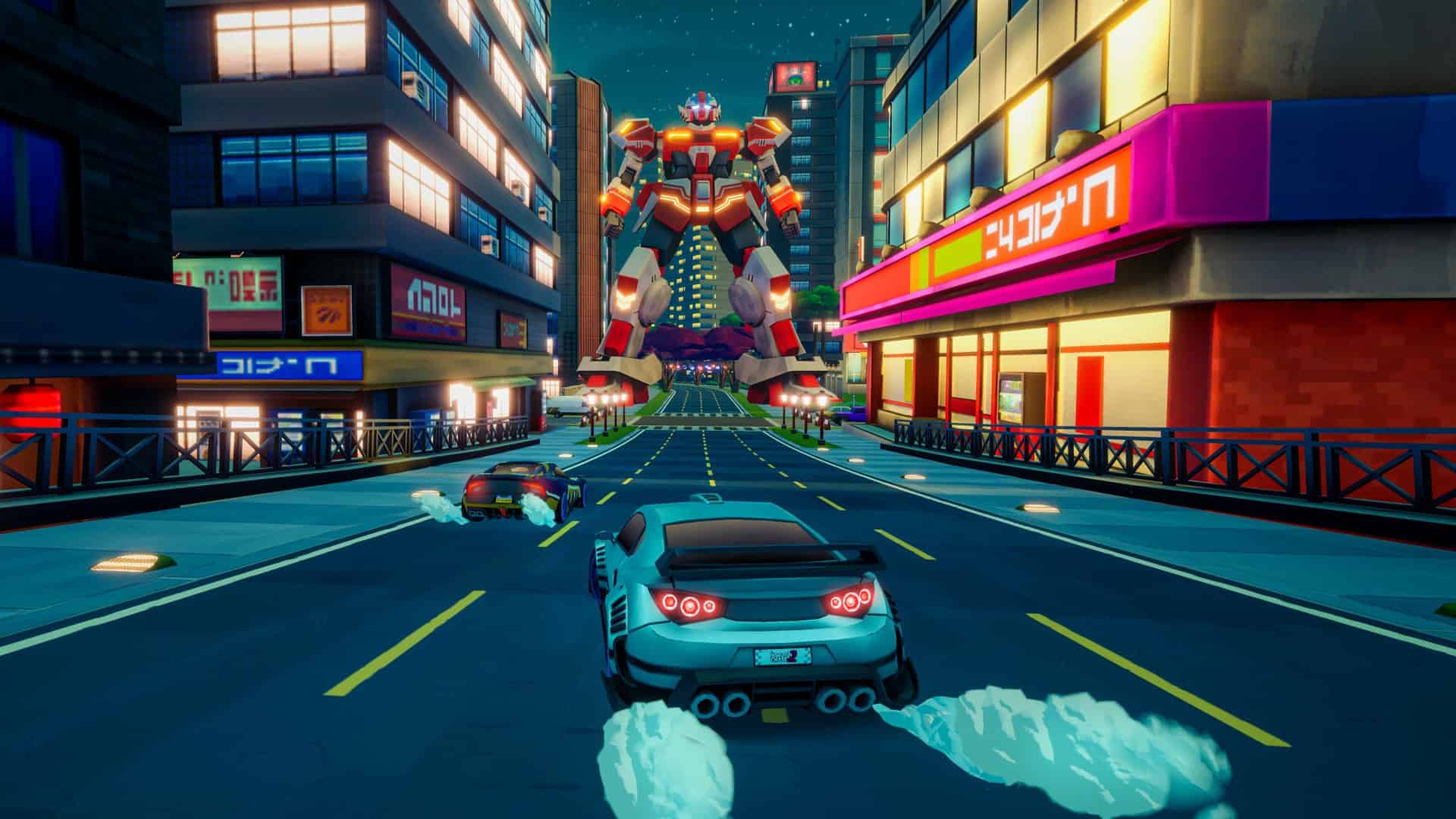 Next stop in the World Tour: Japan, part of Horizon Chase 2's latest DLC
