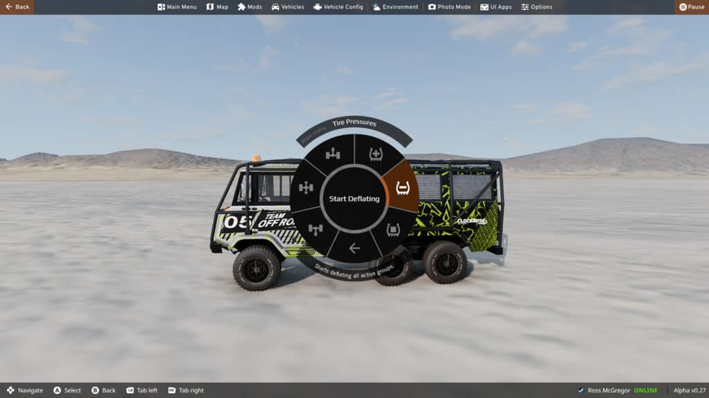 BeamNG.drive, Johnson Valley, v0.27