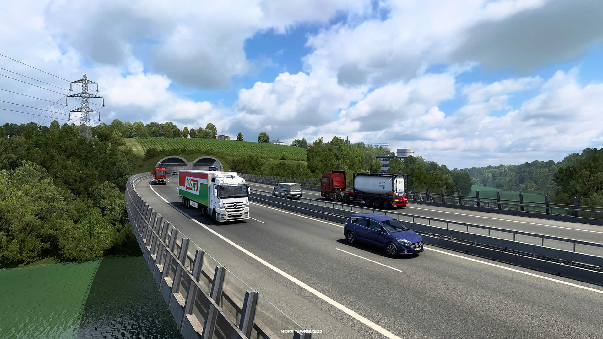 First look at Geneva in Euro Truck Simulator 2’s Switzerland Rework