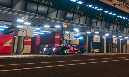 2024 Le Mans Virtual Series - Max Verstappen, Number 1 Redline car, retires