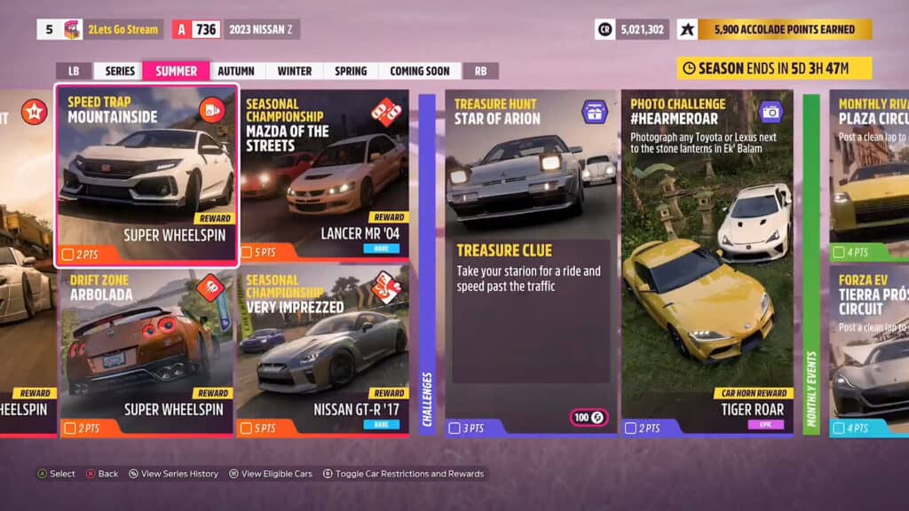 Forza Horizon 5 Japanese Automotive Summer: Festival Playlist