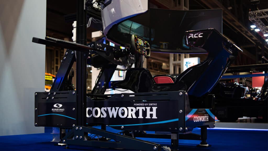 Cosworth SIMTAG at 2023 Autosport International Show