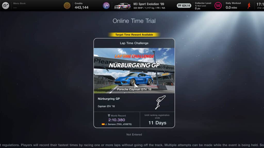 Gran Turismo 7 Lap time Challenge January to February 2023
