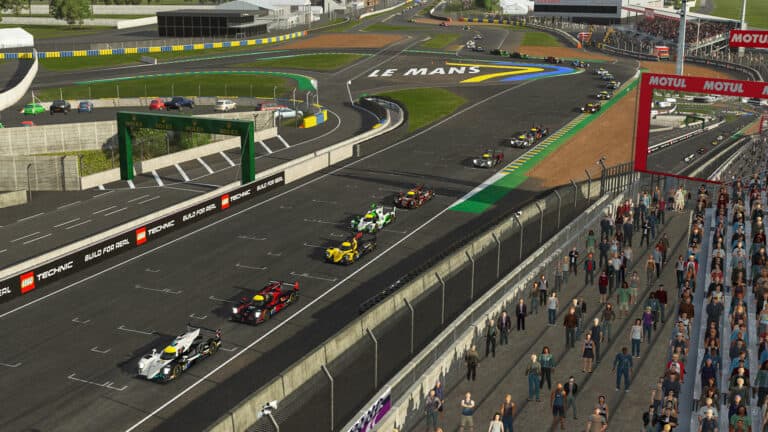 24 Hours of Le Mans Virtual: Verstappen vs Baldwin and red flags in dramatic opening