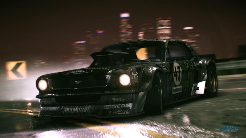 Ken Block's Hoonigan Hoonicorn Mustang in Need for Speed, 2015