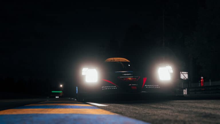 24 Hours of Le Mans Virtual: Team Redline's #2 in top spot with six hours to go