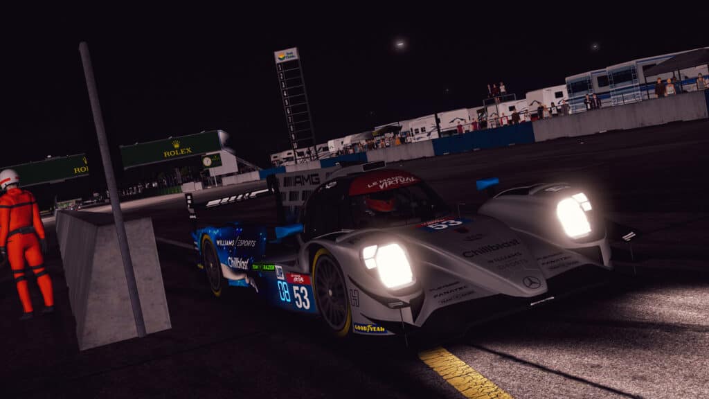 Le Mans Virtual Series 2022-23, Sebring, AMG Team Williams Esports
