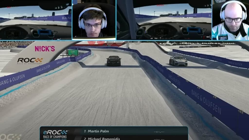 Martin Palm vs Michael Romanidis, eROC Race of Champions 2023