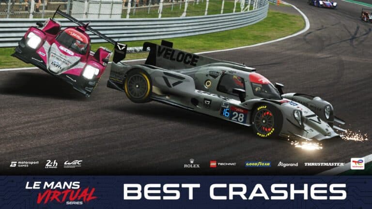 WATCH: The best crashes and mishaps, Le Mans Virtual Series 2022-23