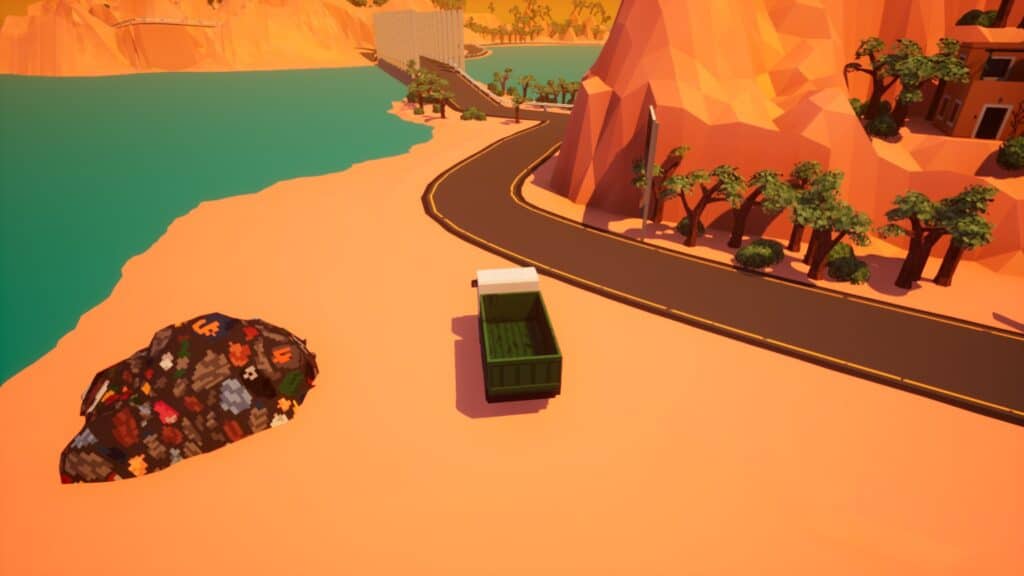 Sunset Shift: A fly-tipping simulator with a twist