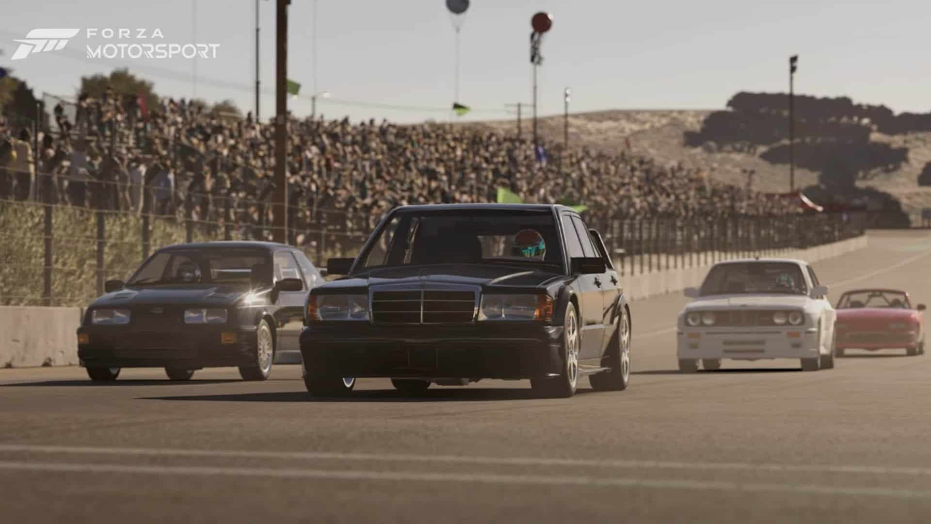 The new Forza Motorsport will feature the 1960s Laguna Seca layout