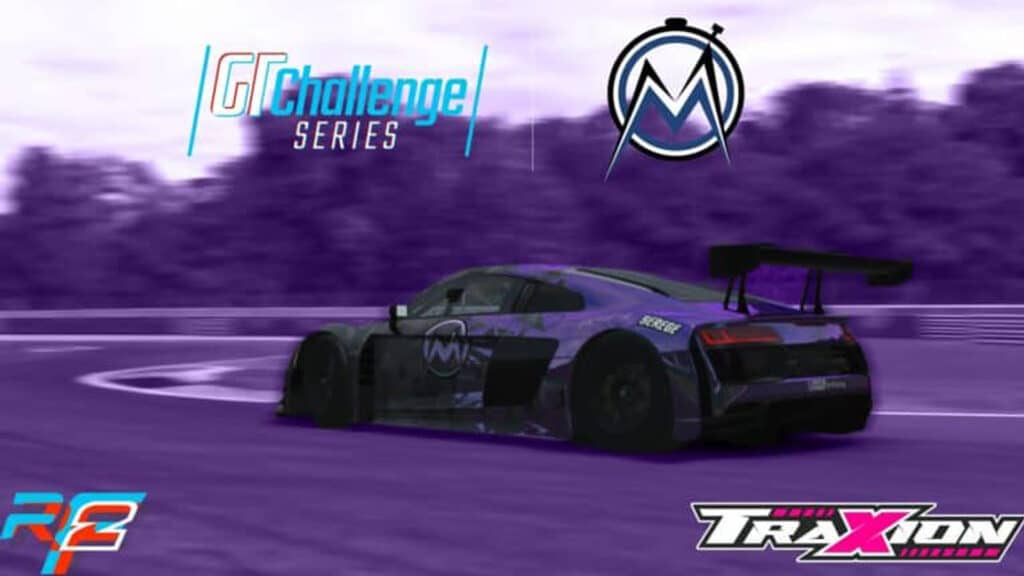 Várkonyi's first big race with MUGEN SimRacing at the GT Challenge Series
