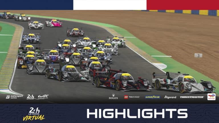 WATCH - 2023 24 Hours of Le Mans Virtual race highlights