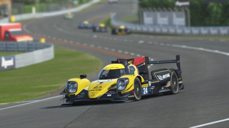 Zoltán Várkonyi competing at the Le Mans Virtual Cup this past season