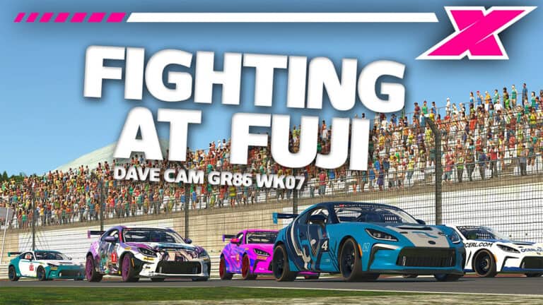 Dave Cam takes on iRacing's GR86 Cup - Week 7 at Fuji Speedway