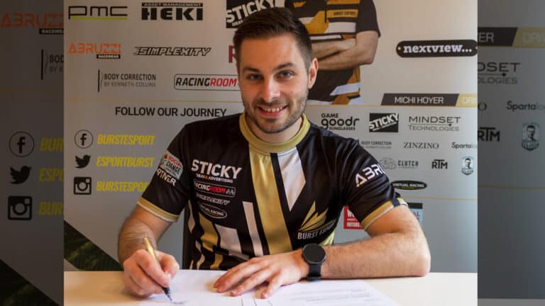 Michi Hoyer extends contract with Burst Esport for 2023
