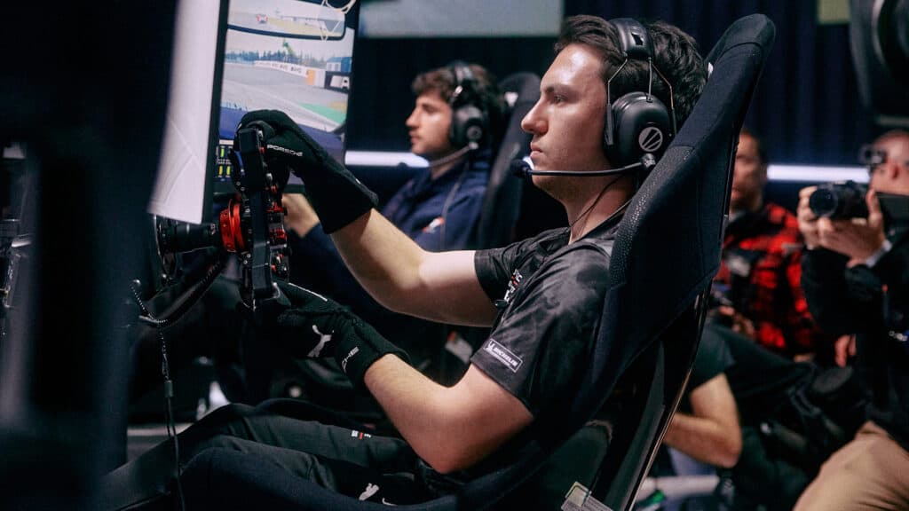 ESL R1, Round 2: Rogers dominates for Porsche Coanda Esports