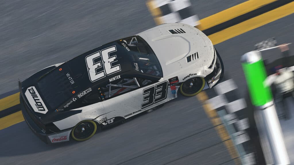 eNASCAR Coke: Tucker Minter takes first career win in first career race