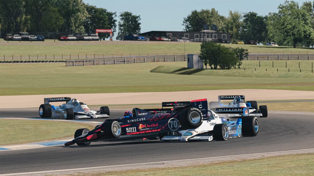 Esports Racing World Cup II, ERWCII, Day 3, iRacing, Chris Lulham vs Carl Jansson crash