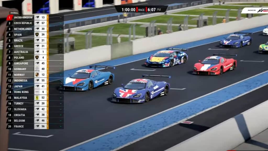 FIA Motorsport Games 2022 final, France