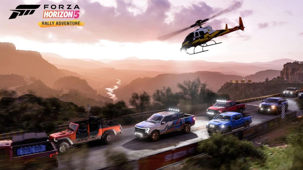 How to start the Forza Horizon 5 Rally Adventure DLC