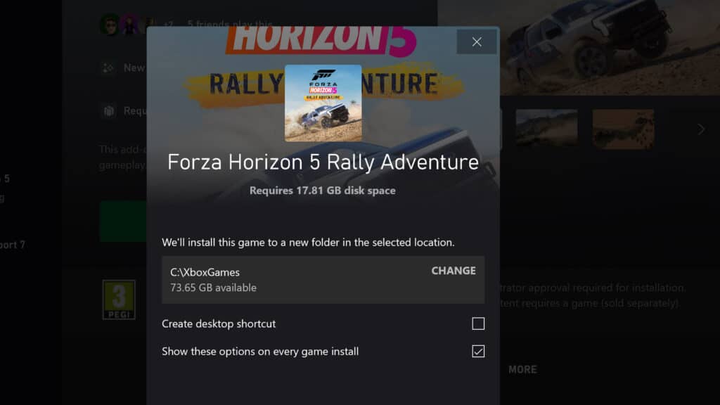 How to start the Forza Horizon 5 Rally Adventure DLC