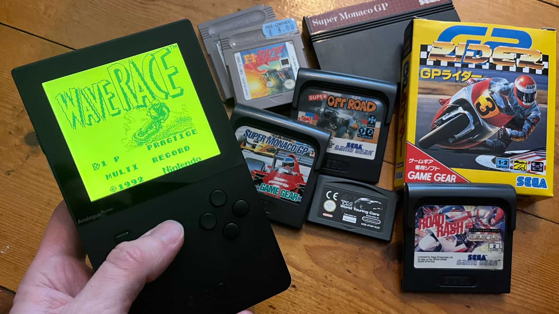 How the Analogue Pocket rejuvenates your retro racing games