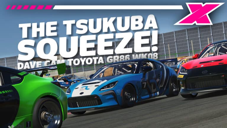 Dave Cam takes on iRacing's GR86 Cup - Week 8 at Tsukuba