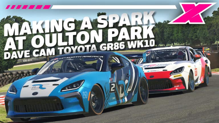 Dave Cam takes on iRacing's GR86 Cup - Week 10 at Oulton Park