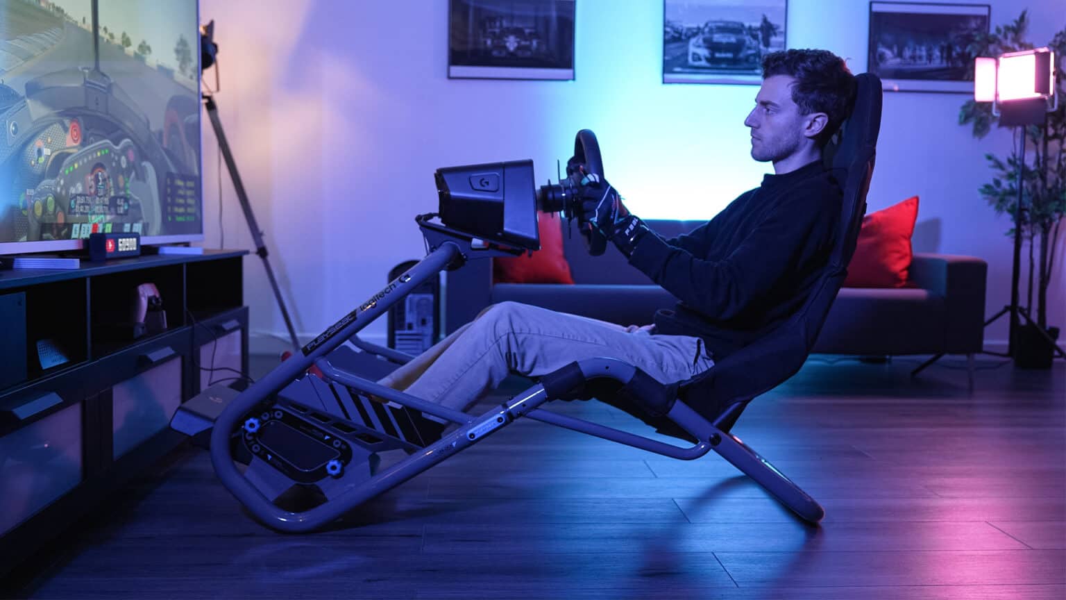 Review Playseat Trophy Logitech G Edition sim racing cockpit Traxion