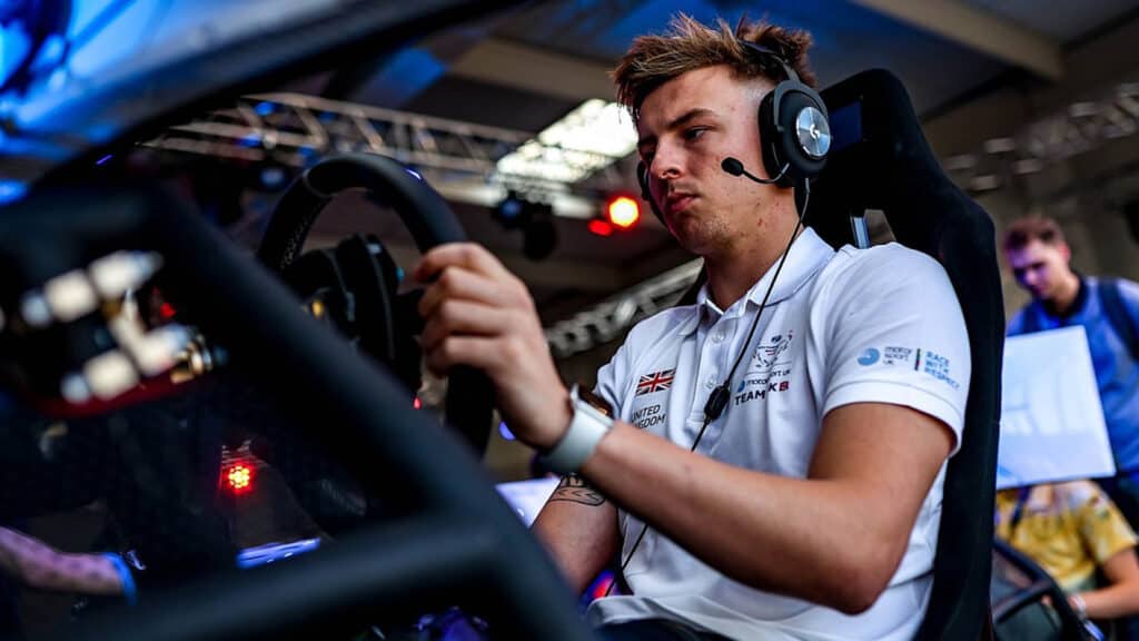 Team UK’s Baldwin wins Esports gold at FIA Motorsport Games