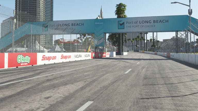 The Long Beach street circuit is headed to rFactor 2