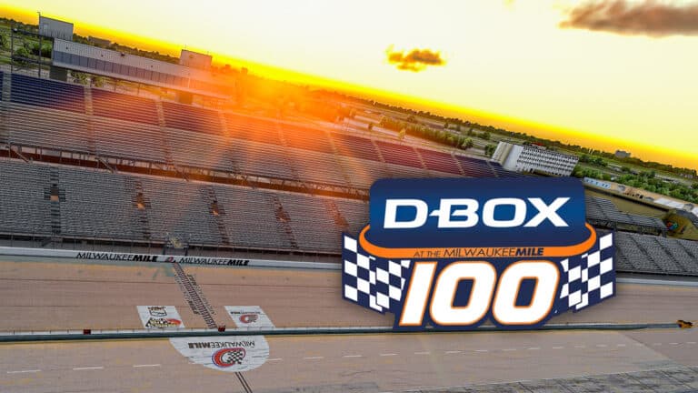 The Milwaukee Mile DBOX 100 graphic