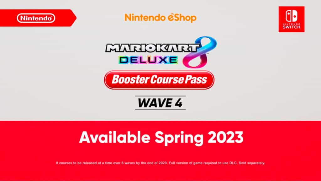 Mario Kart 8 Deluxe Wave 4 date and full track listing