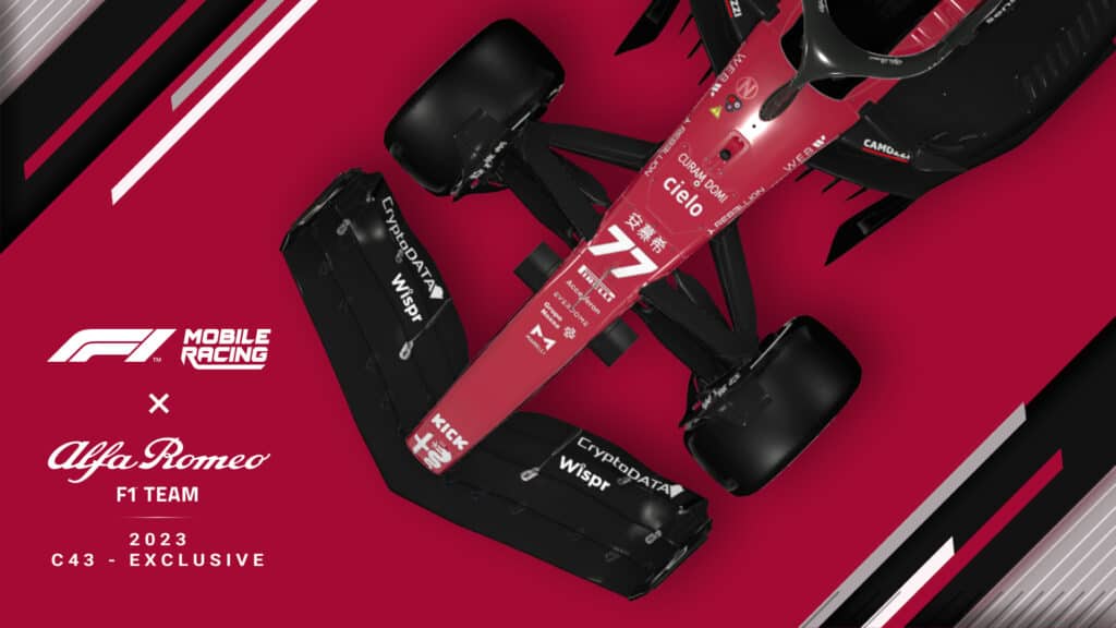 2023 Alfa Romeo C43 coming to F1 Mobile Racing