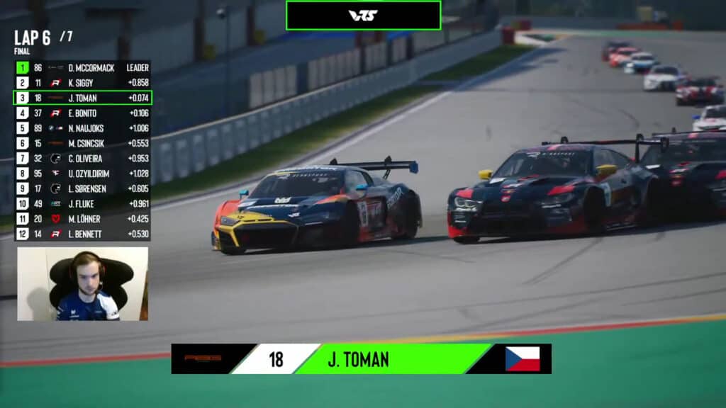 ESL R1, Rennsport, Spa-Francorchamps