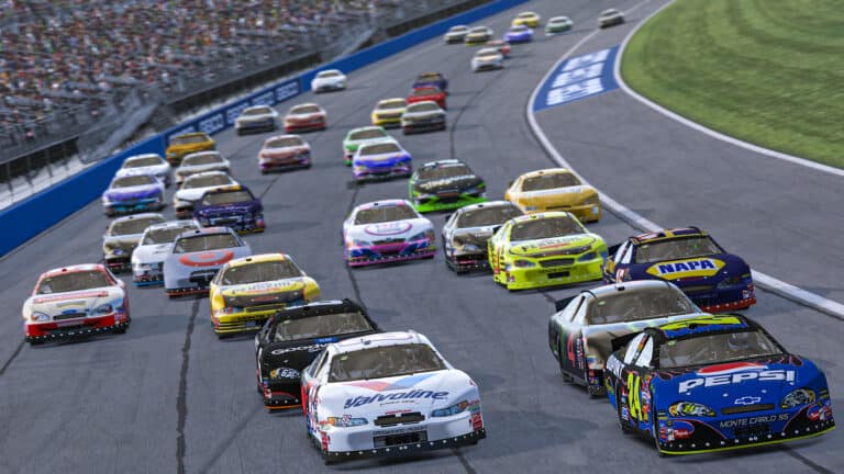 Hands on with iRacing's 2023 Season 2 oval updates ARCA Menards California