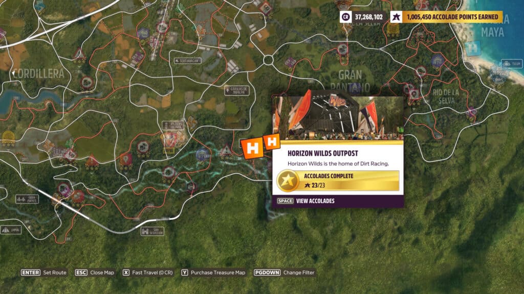 Forza Horizon 5 Horizon Wilds Outpost Location