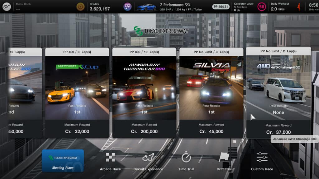 Gran Turismo's four new 120Hz performance modes are game-changers