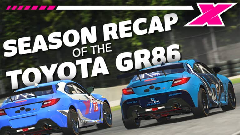 Season in Review: Dave Cam takes on the iRacing GR86 Cup