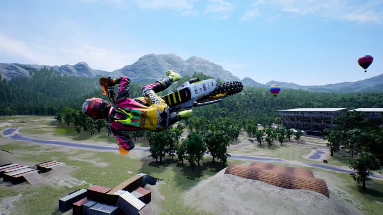 Monster Energy Supercross 6 scrub Supercross park