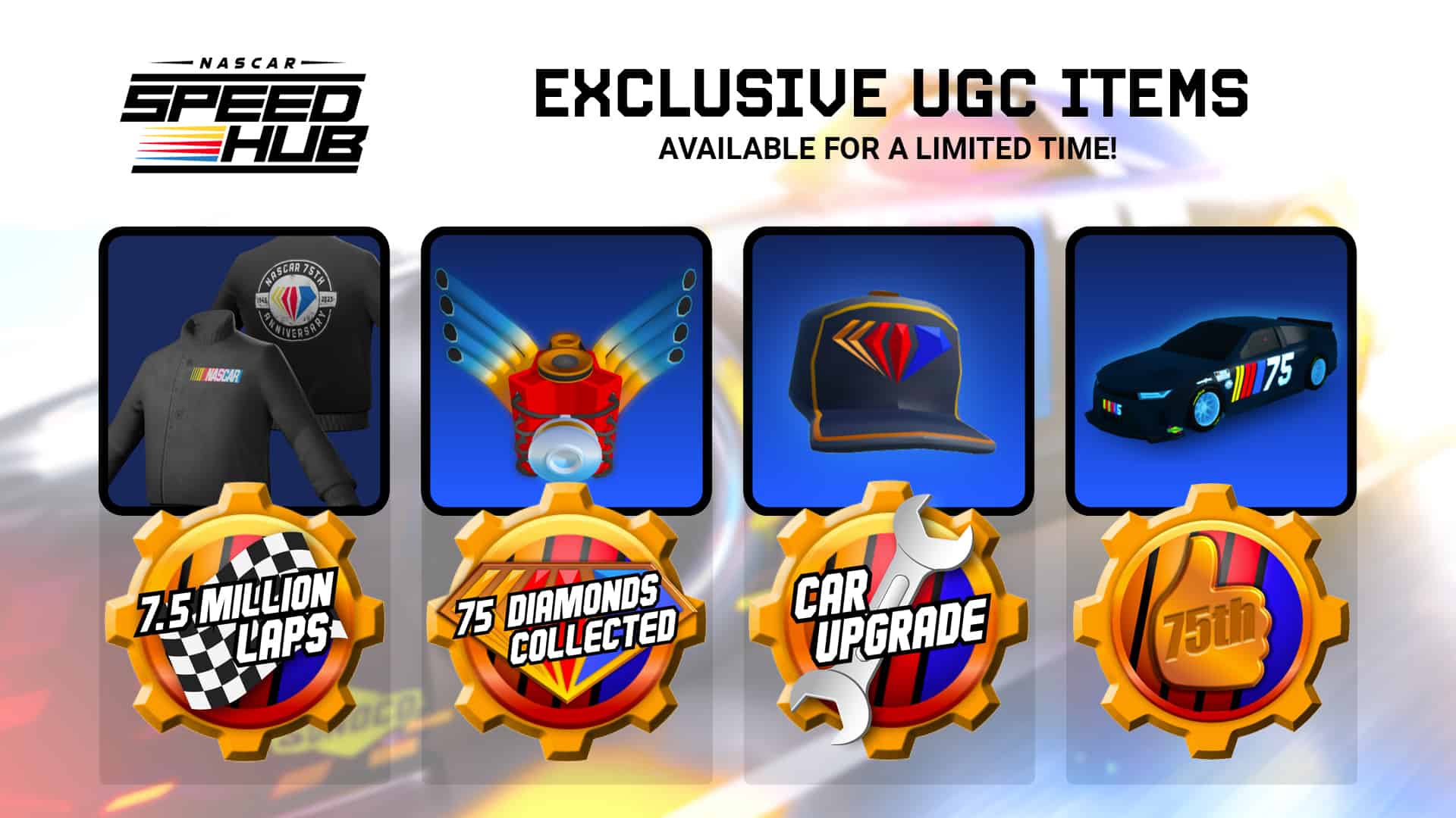 Nascar on roblox nascar speed hub experience now live traxion