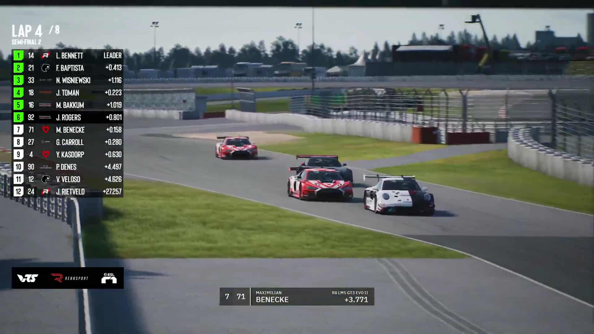 Redline R1 ESL R1: Bennett seals convincing Round 3 win for Team Redline | Traxion