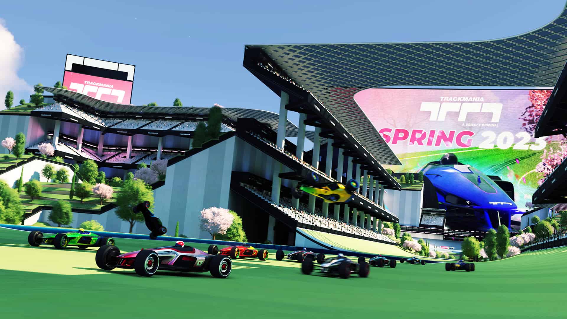 Trackmania Spring 2023 campaign goes live 1st April Traxion