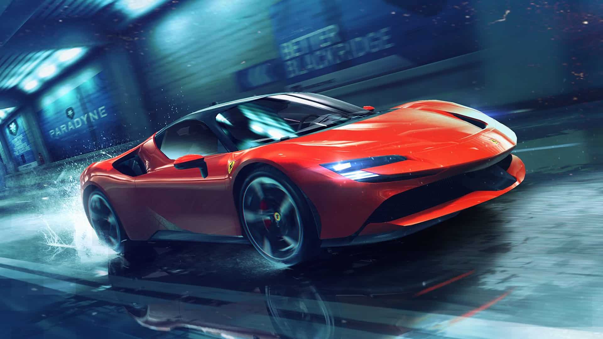 Need For Speed ​​No Limits adds new events and cars in the latest update Ferrari Front