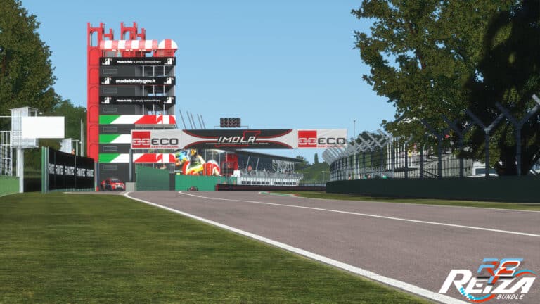 rFactor 2's Reiza Pack DLC is in the process of being revamped imola dry