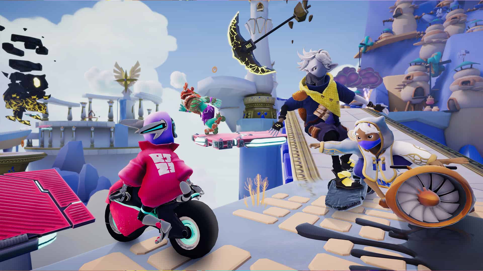 Ultimate Godspeed: A fun karting game with an omnipotent twist