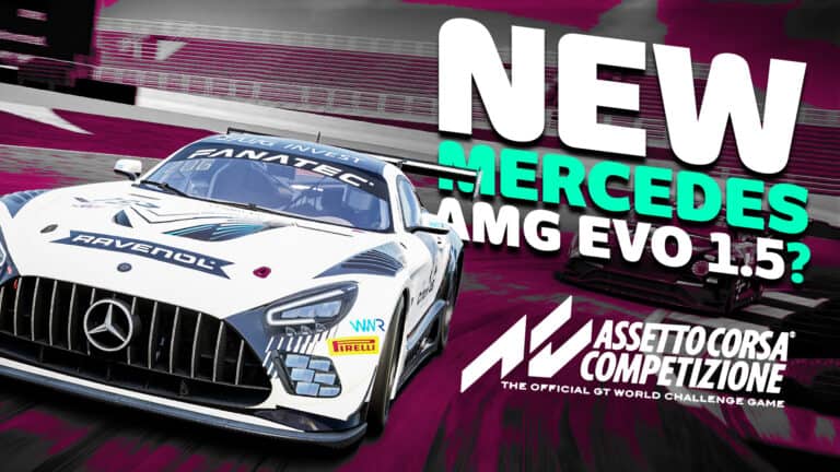 Mercedes-AMG GT3 Evo undergoes revamp in Assetto Corsa Competizione v1.9 update 